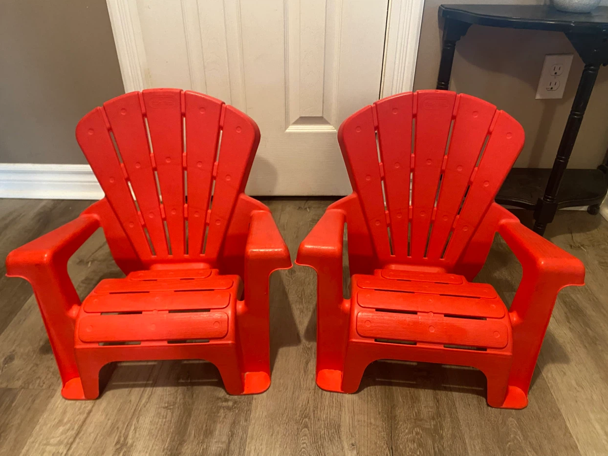 Little Tikes garden chairs (set of 2) - photo 2