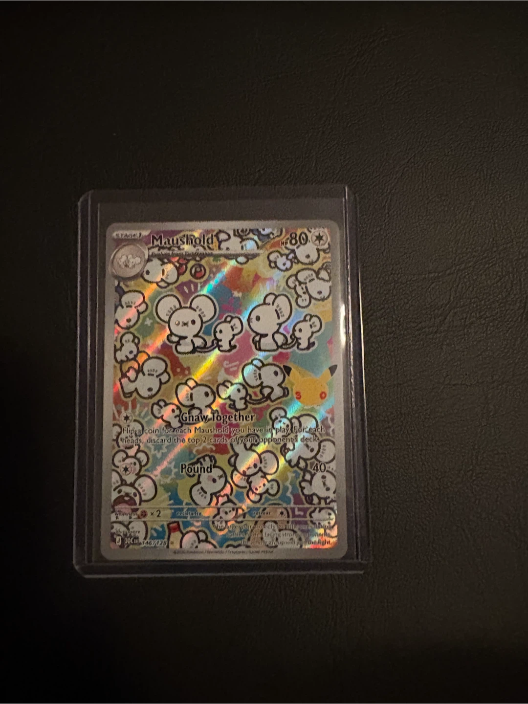 Pokemon Maushold Illustration Rare 146/128