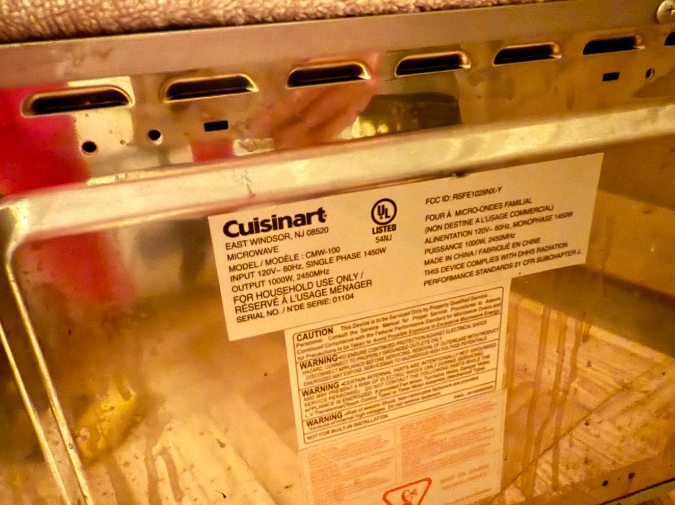 Cuisinart microwave for sale (retired) - photo 3