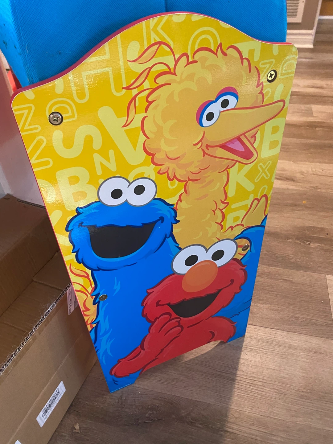 Sesame Street toy organizer shelf & bins - photo 4