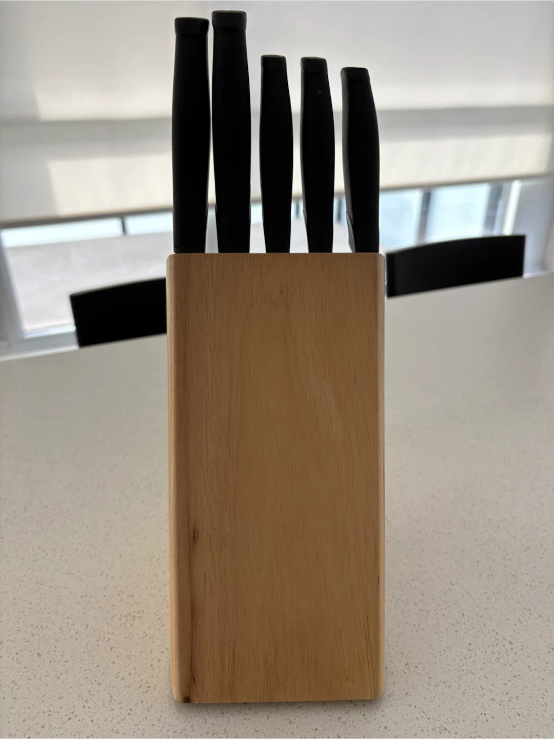 Farberware 5-Piece Knife Set with Wood Block - photo 2