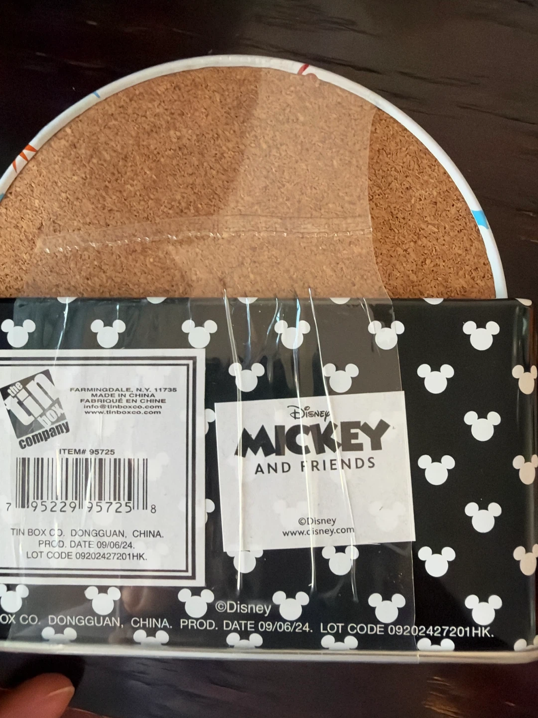 Disney Mickey and Friends 6 Piece Coaster Set - photo 2