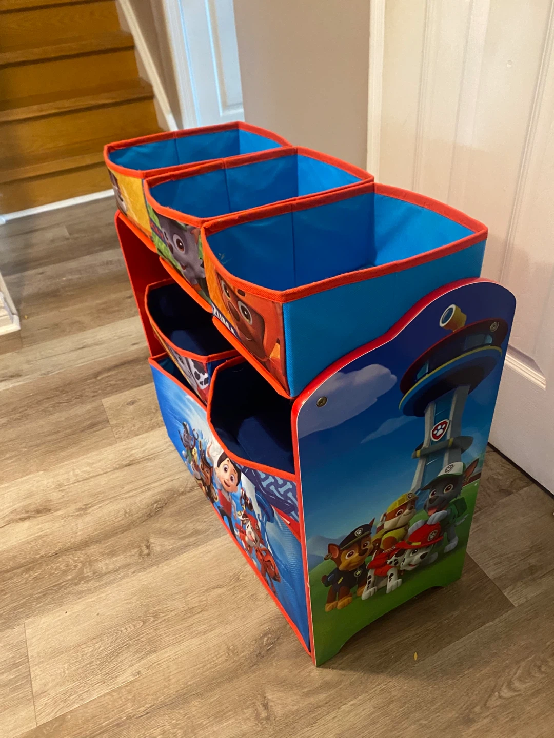 Paw Patrol toy organizer shelf & bins - photo 3