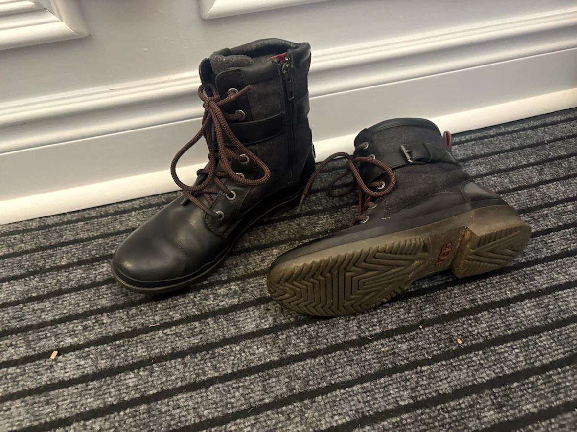 UGG Waterproof Black Boots Size 6 - photo 2