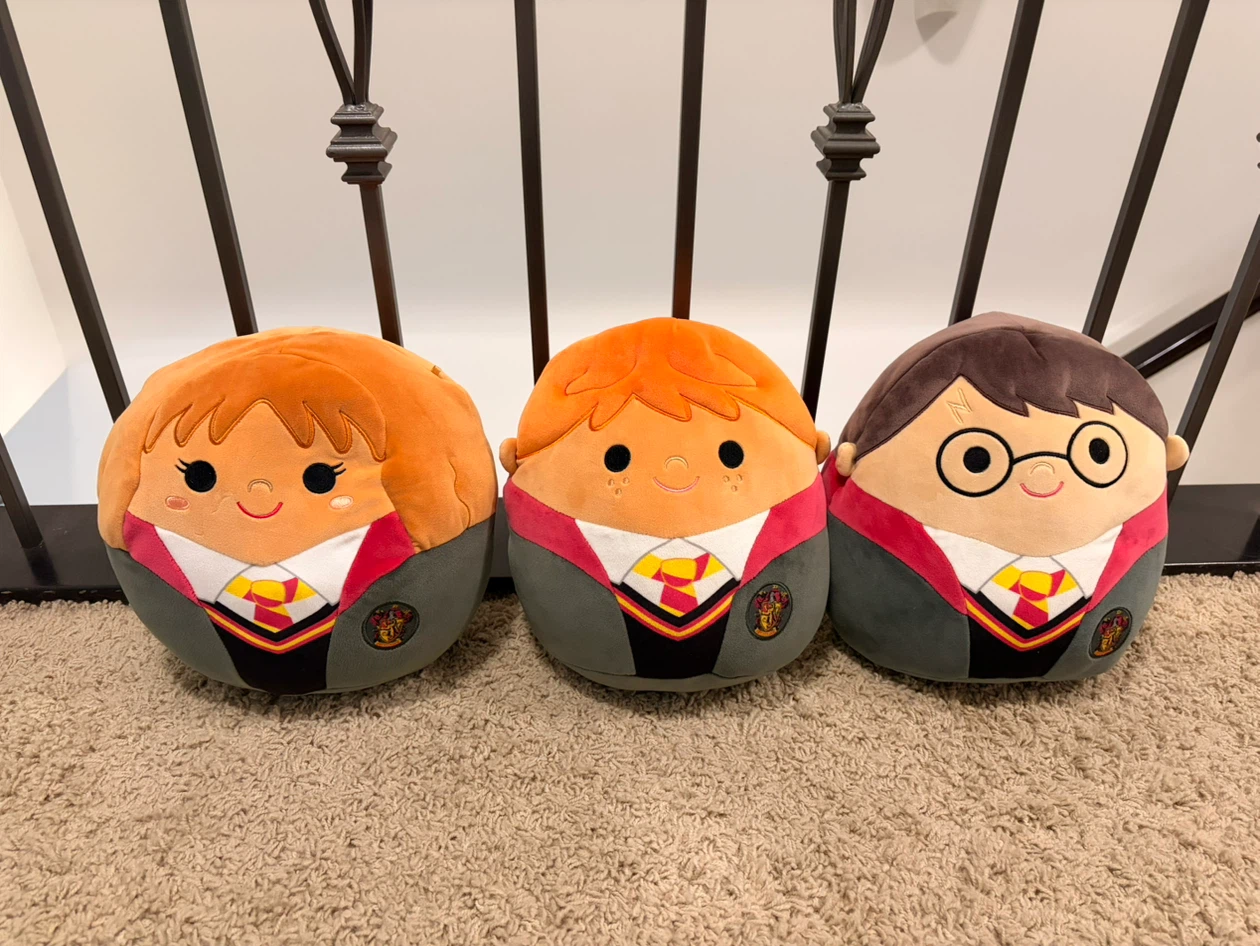 LNC 10” Harry Potter Squishmallows Set of 3