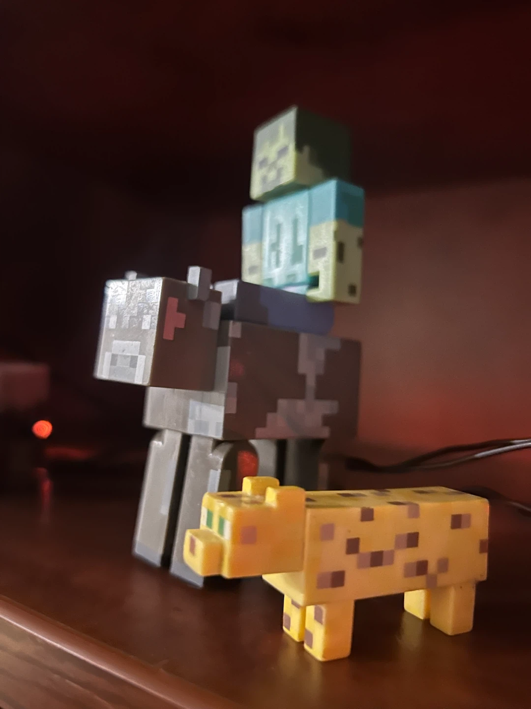 Minecraft action figure collection
