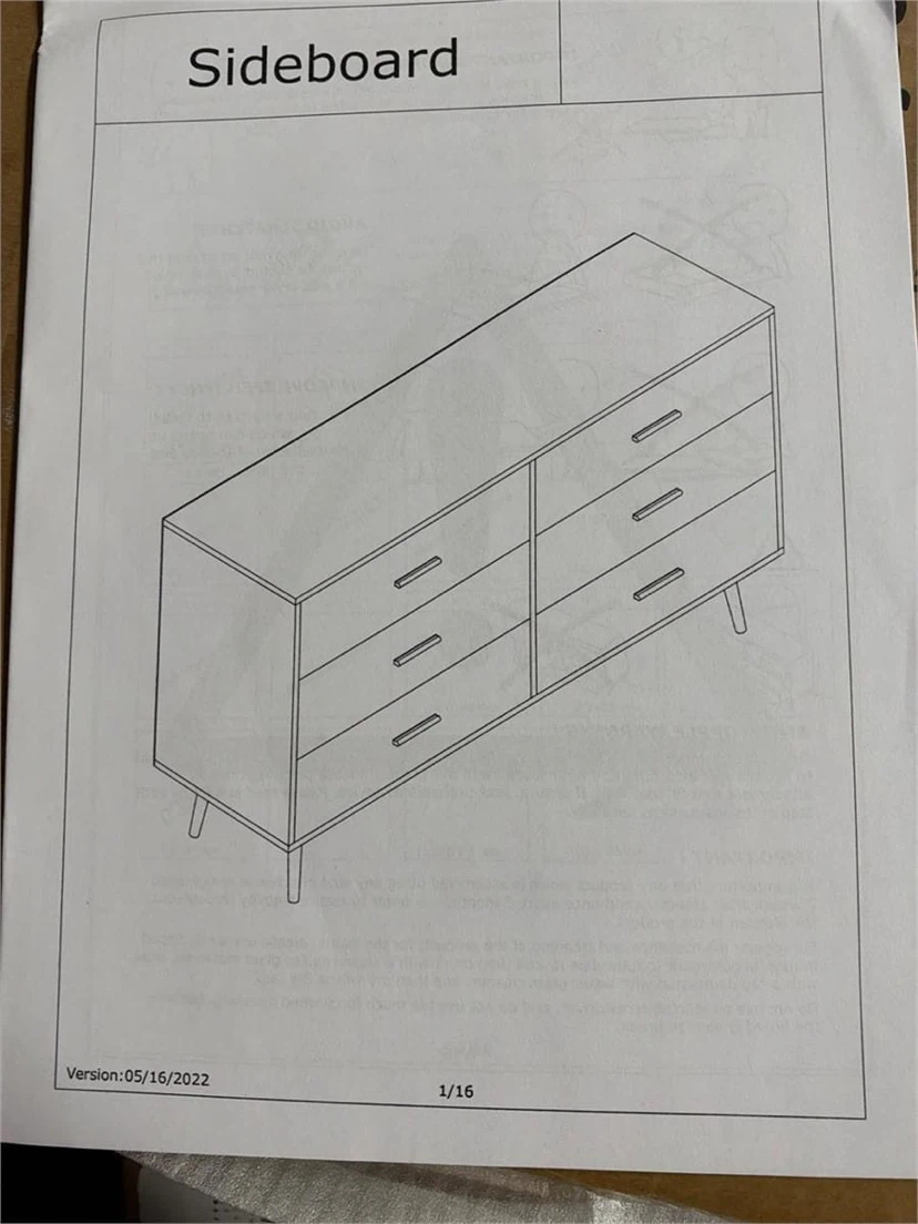 Brown Dresser Chest of Drawers Accent Storage Cabinet - photo 4