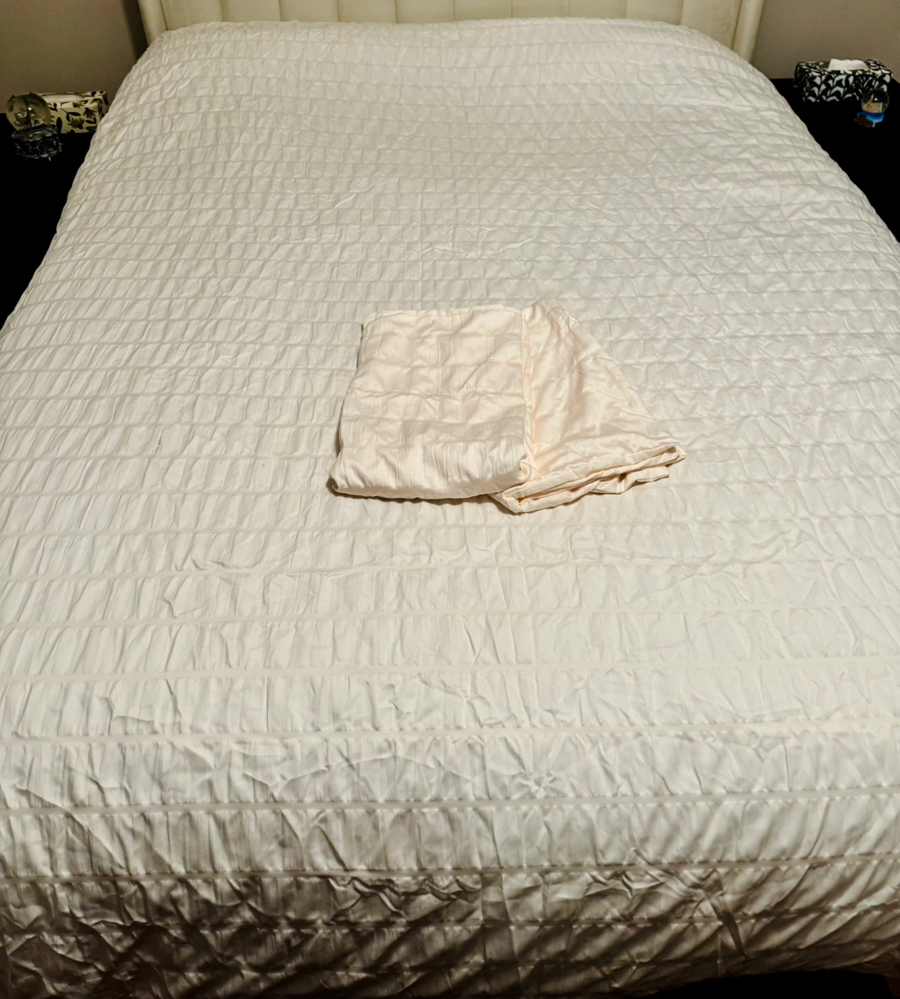 DKNY Queen Comforter Set - Beige Quilted Textured - photo 4