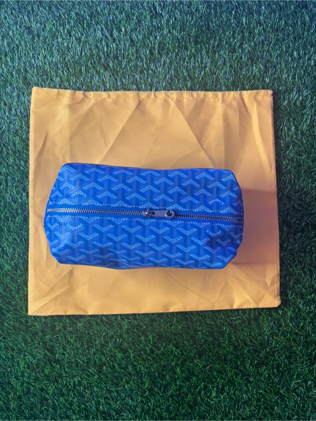 Goyard Blue Toiletry Pouch - photo 2