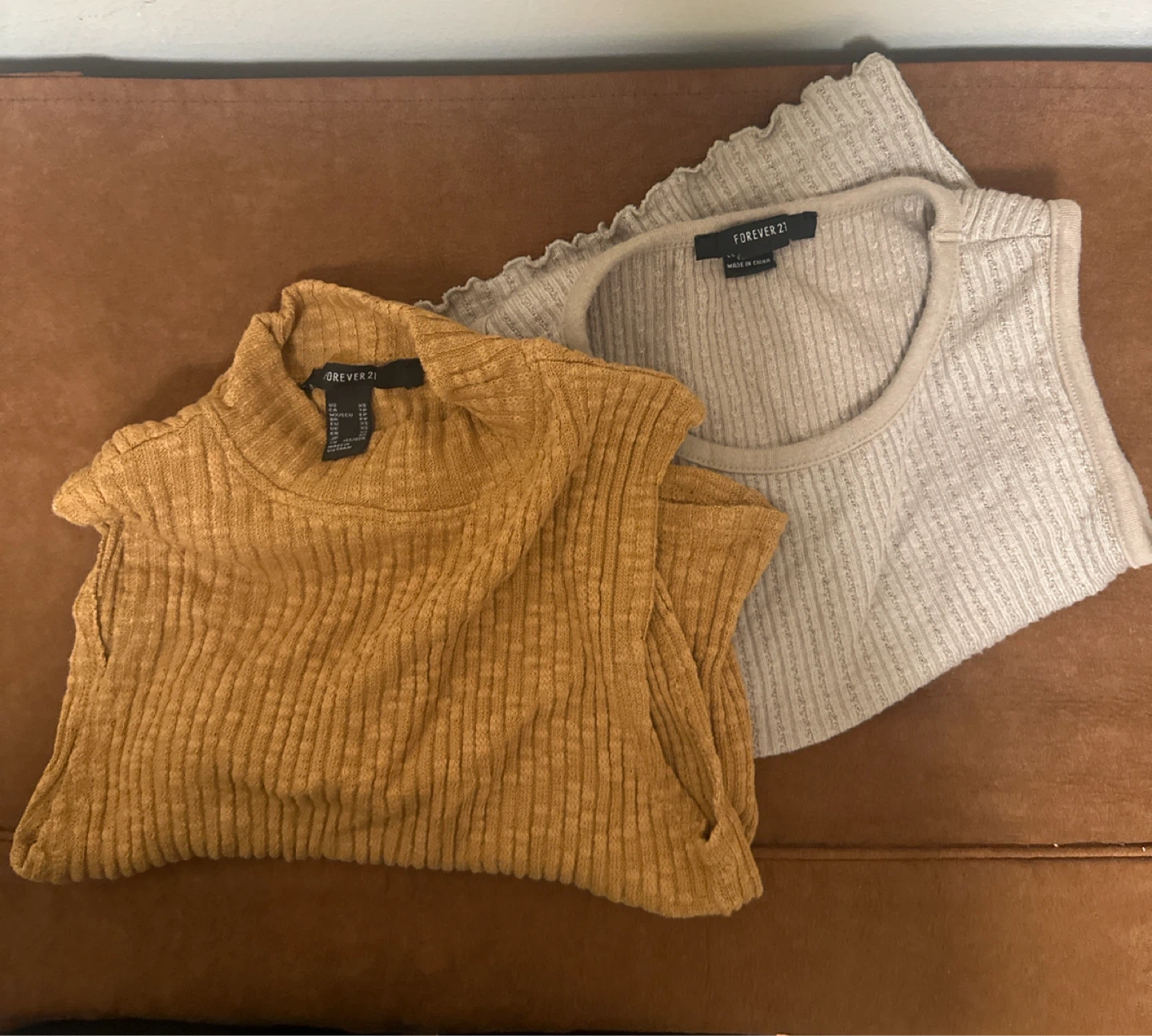 Set of 2 Forever 21 Sleeveless Tops