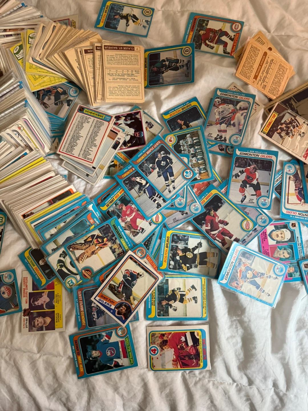 Vintage 1979-1980 O-Pee-Chee Hockey Card Collection