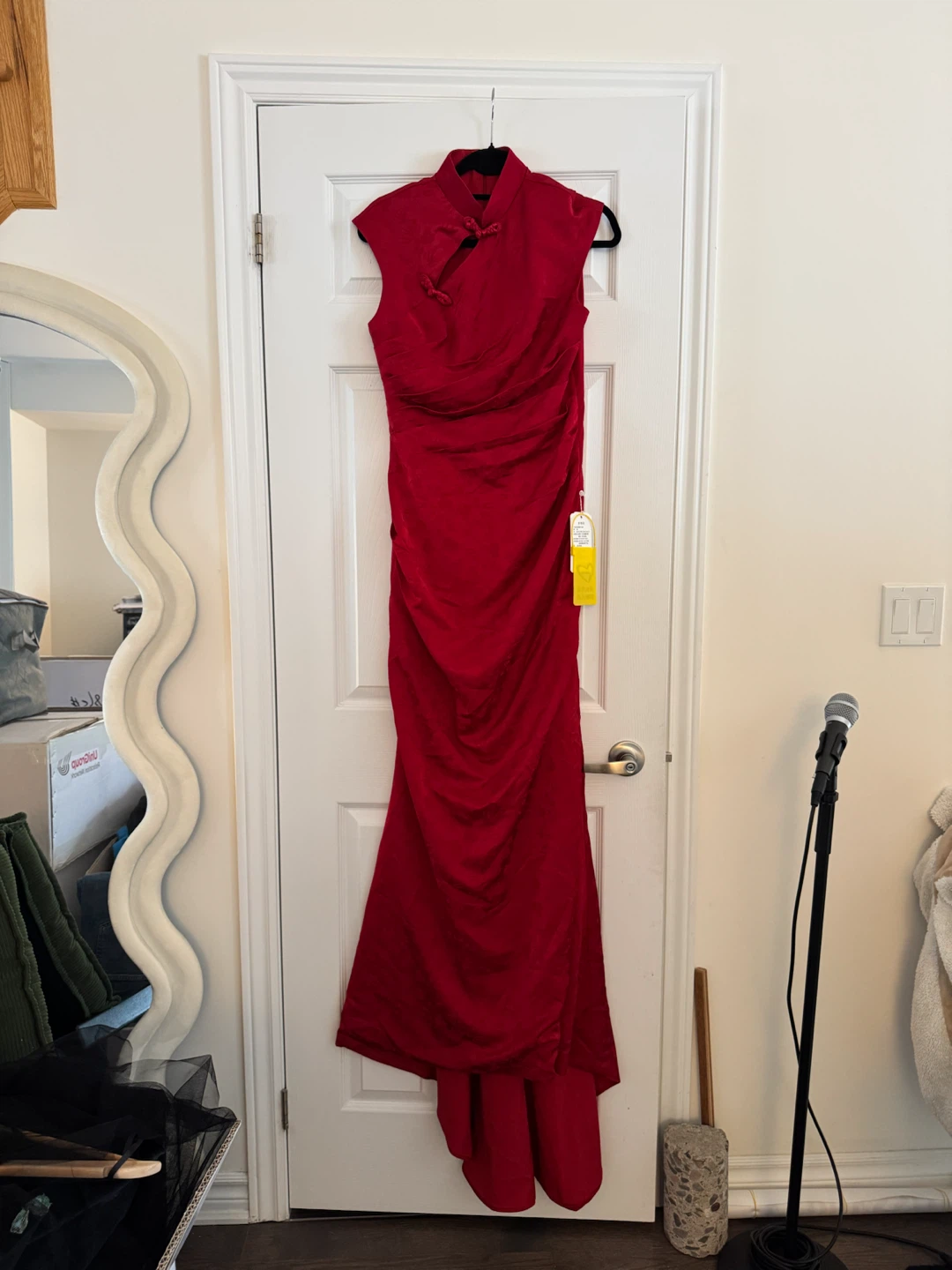 Red Cheongsam Qipao Dress - photo 3