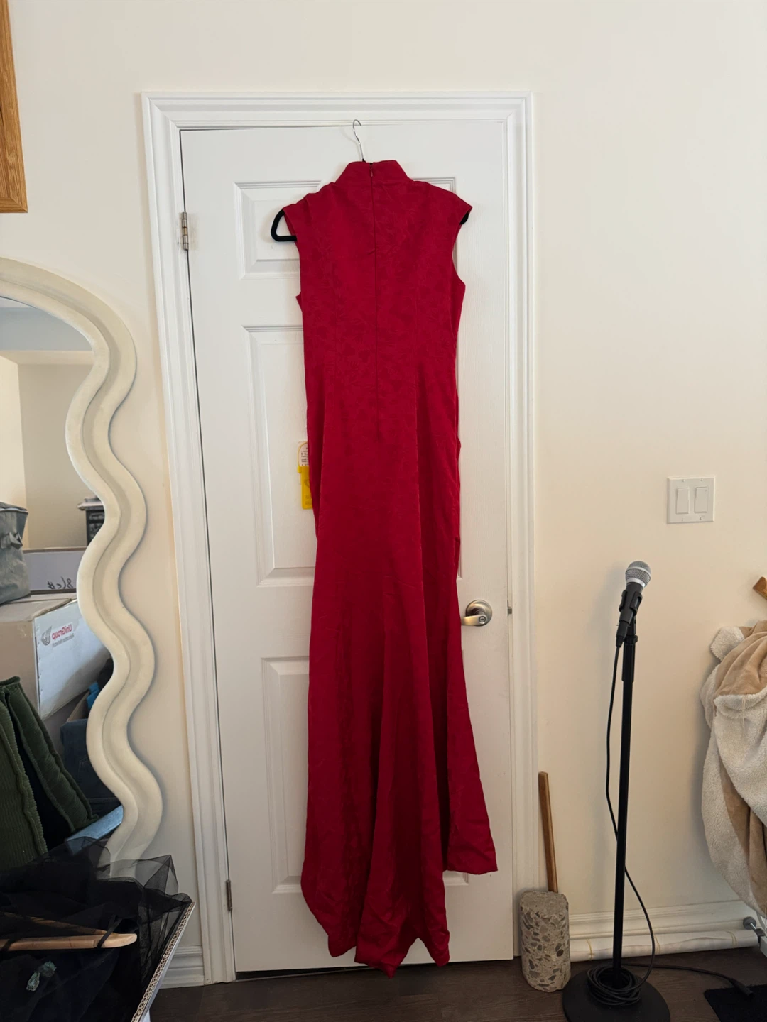 Red Cheongsam Qipao Dress - photo 4