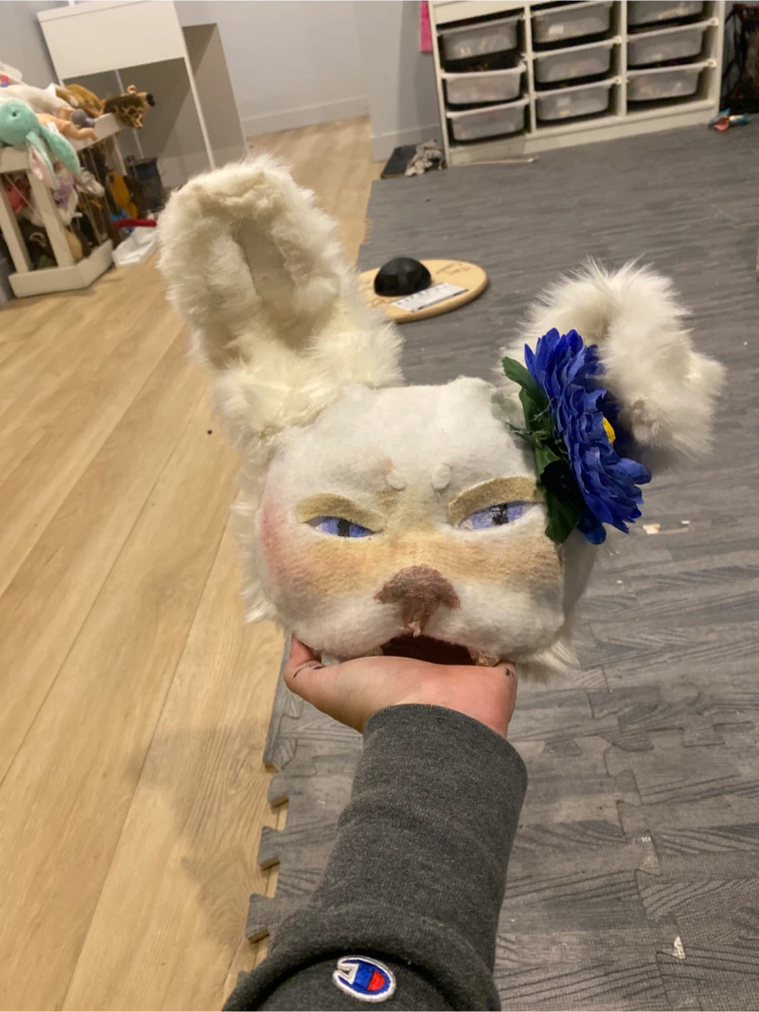 Therian mask bunny