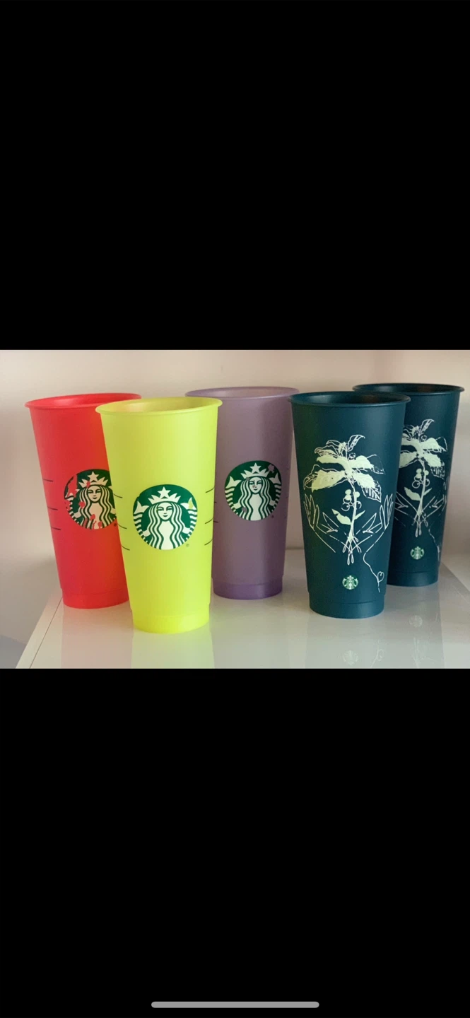 Set of 5 Starbucks Cold Cups - photo 2