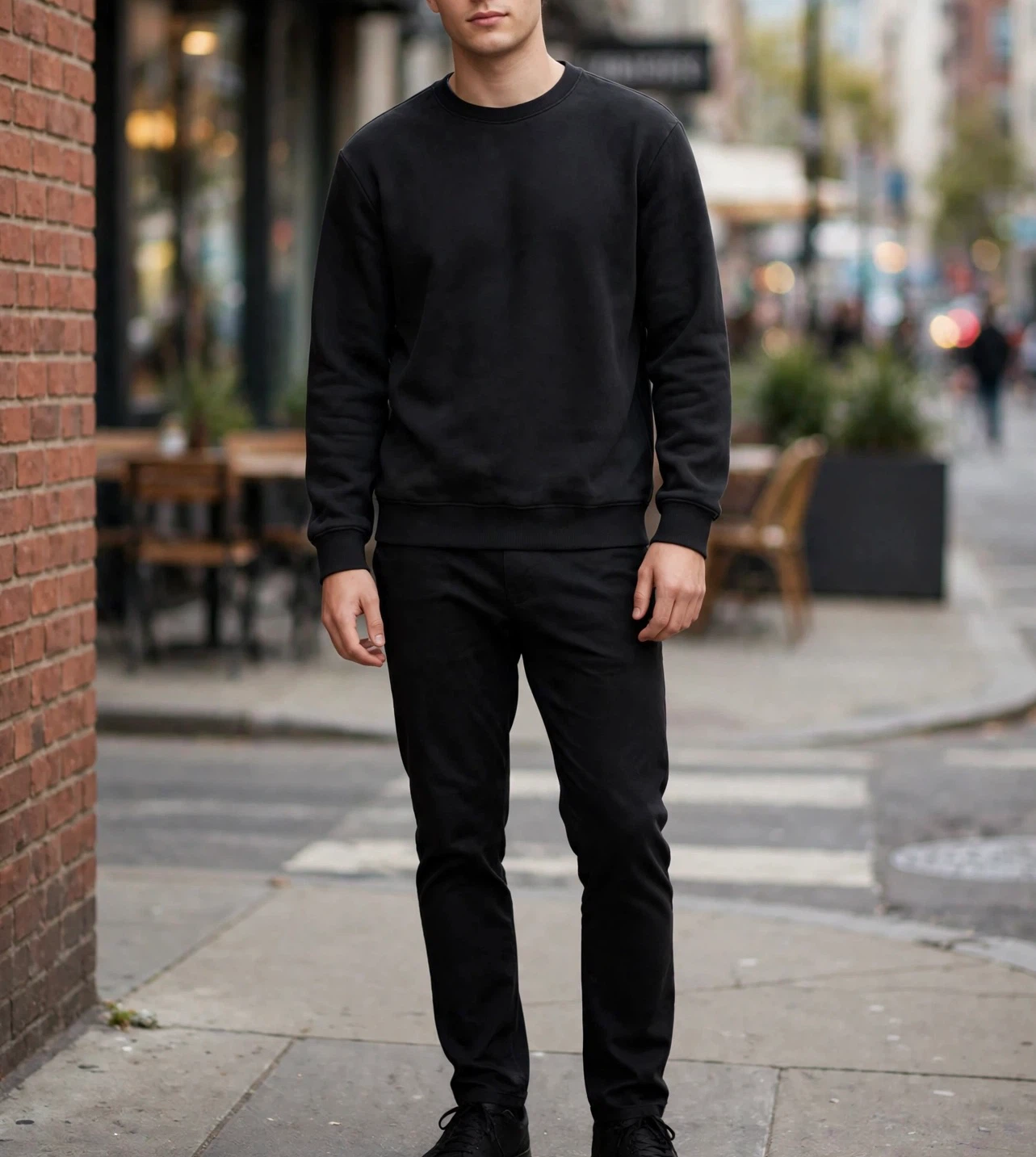 H&M Divided Black Sweatshirt - Medium - photo 3