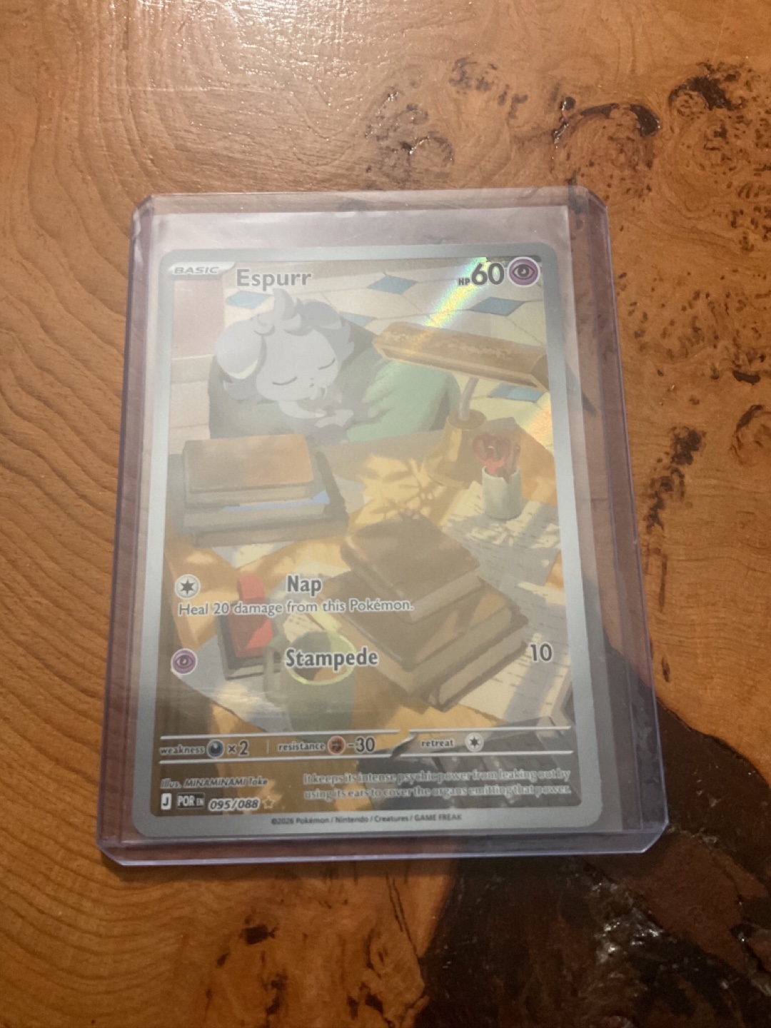 Pokemon Espurr 095/088 Card