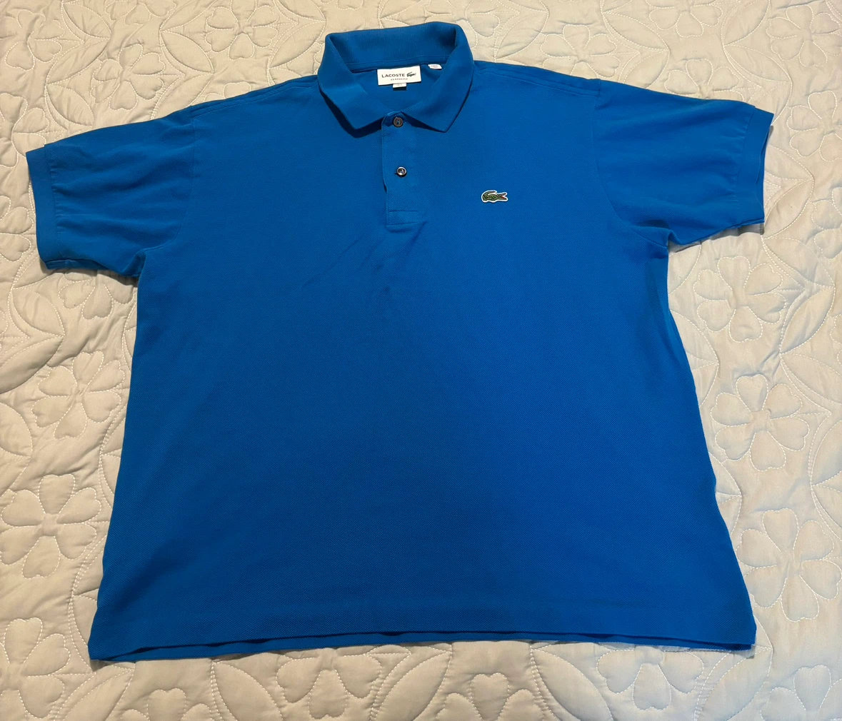 Lacoste Classic Fit Polo Shirt - Blue (US L)