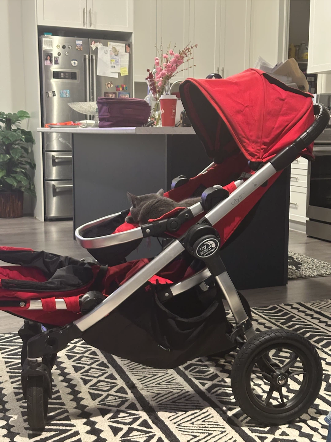 Baby Jogger City Select Stroller - Red