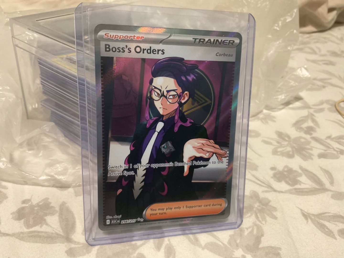 Pokemon TCG Boss's Orders Trainer Card 256/217