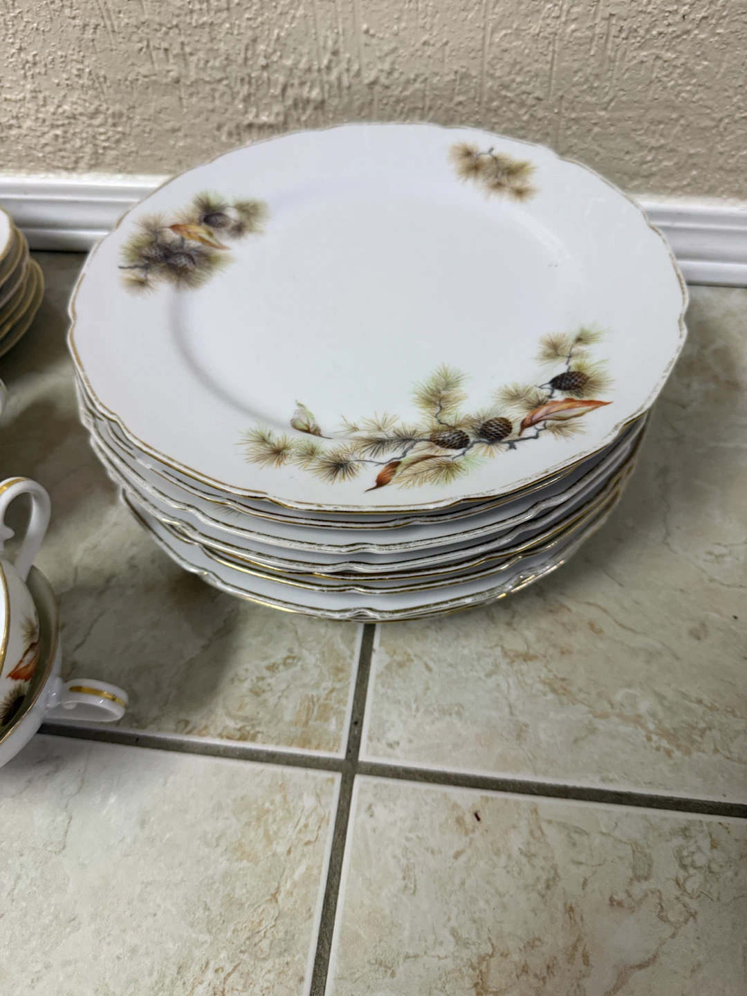 Pine tree china dinnerware - photo 2