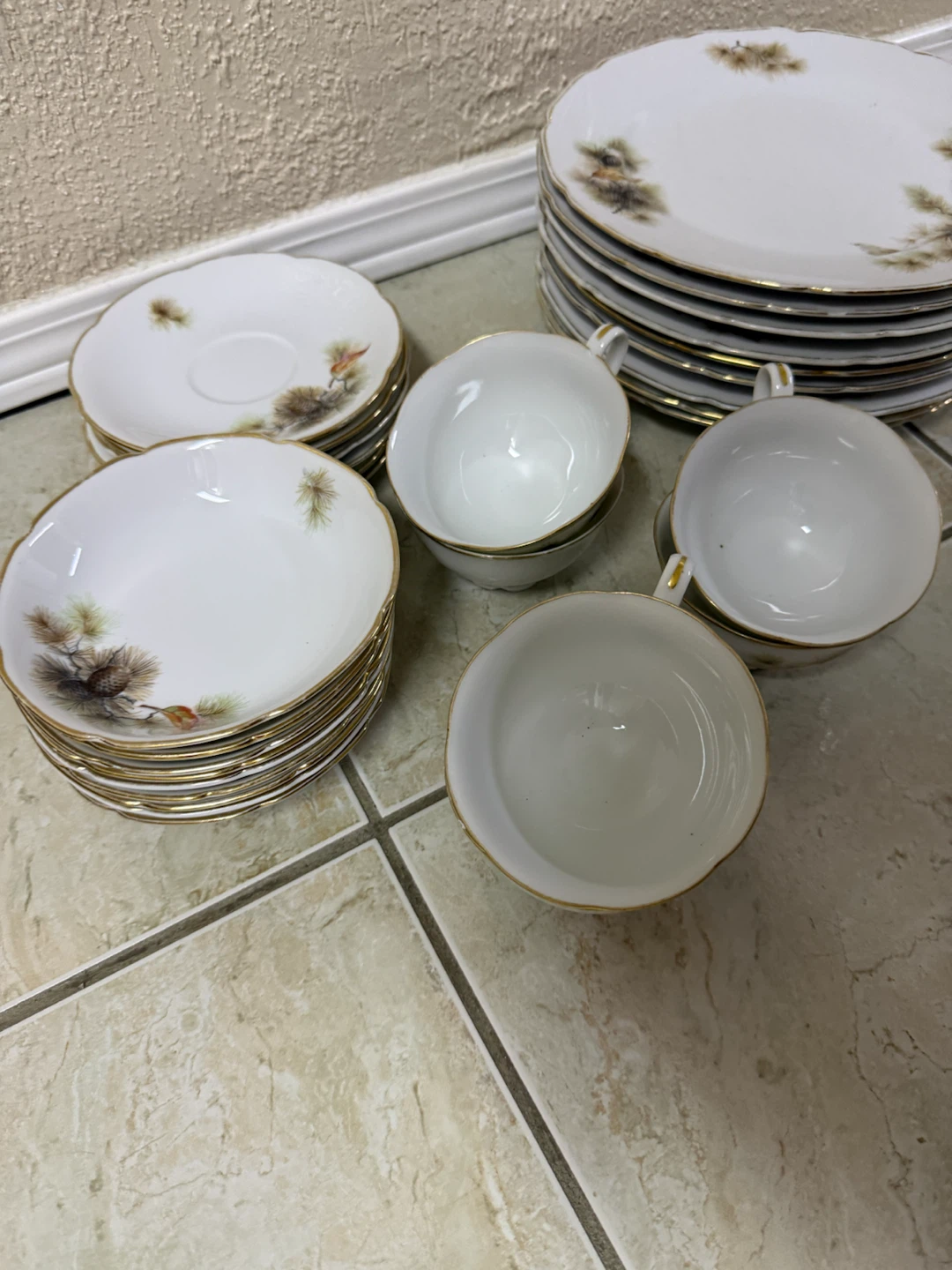 Pine tree china dinnerware - photo 3