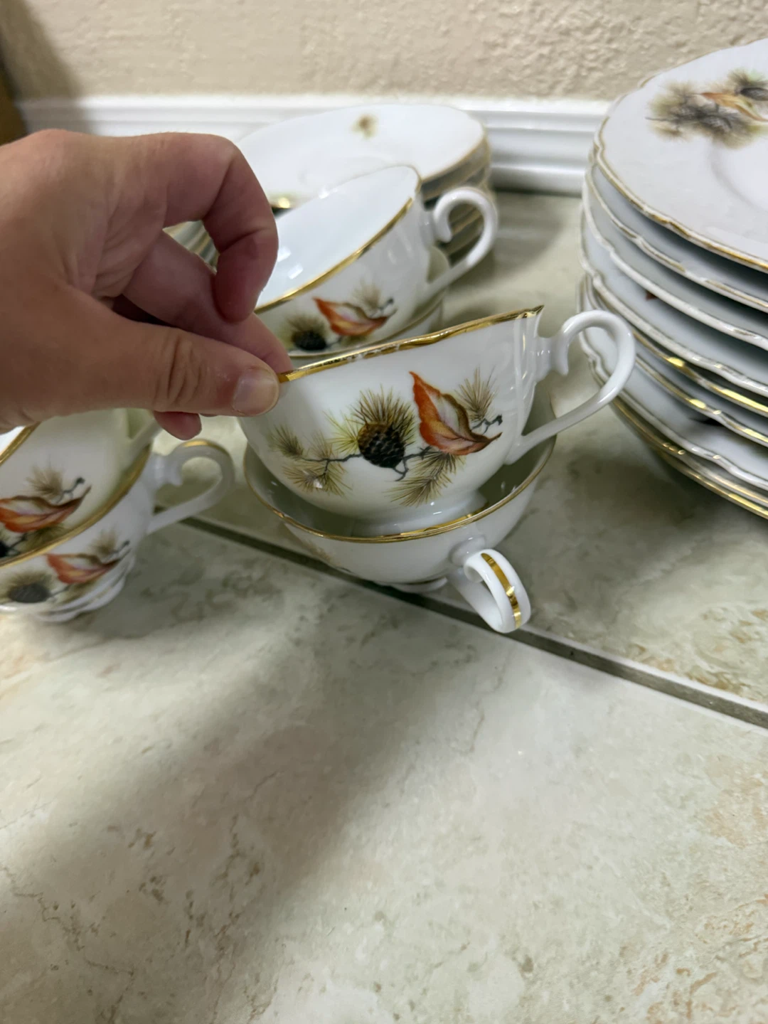 Pine tree china dinnerware - photo 4