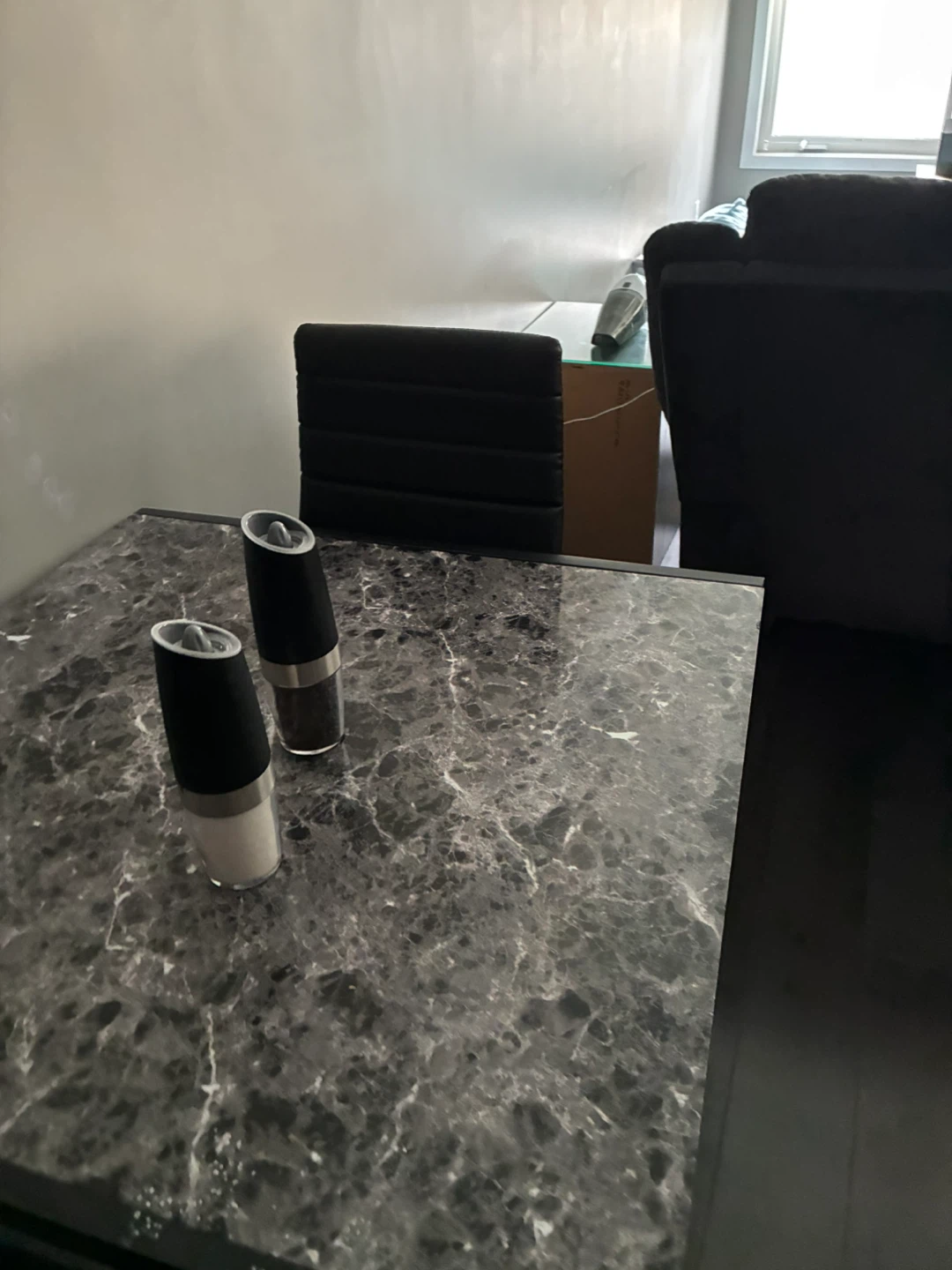 Black Salt and Pepper Grinder Set - photo 2
