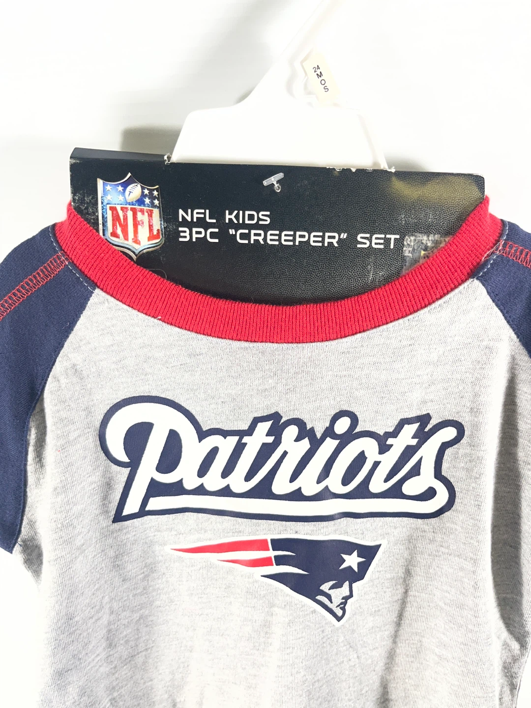 NFL Infant Creeper Sets - Patriots (24M) & Packers (18M) - photo 4