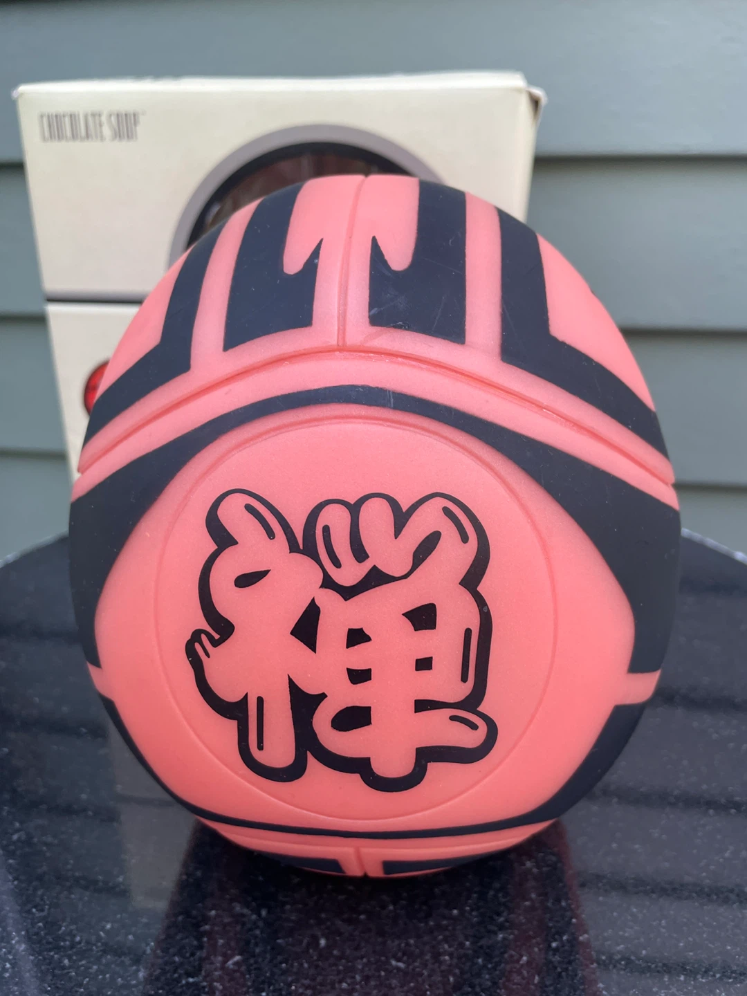 2007 Chocolate Soop DCTO Jibun Project Sakura Pink Daruma Vinyl - photo 5