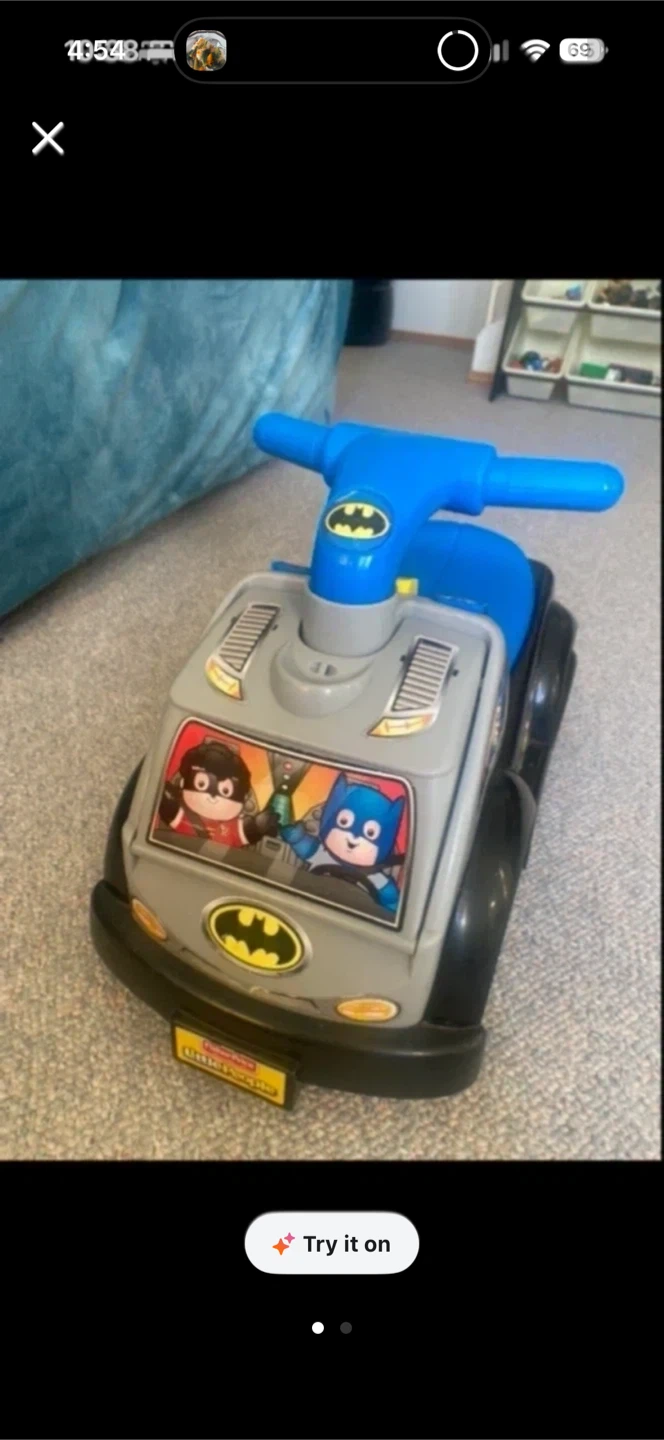 Fisher-Price Little People Batman Ride-On