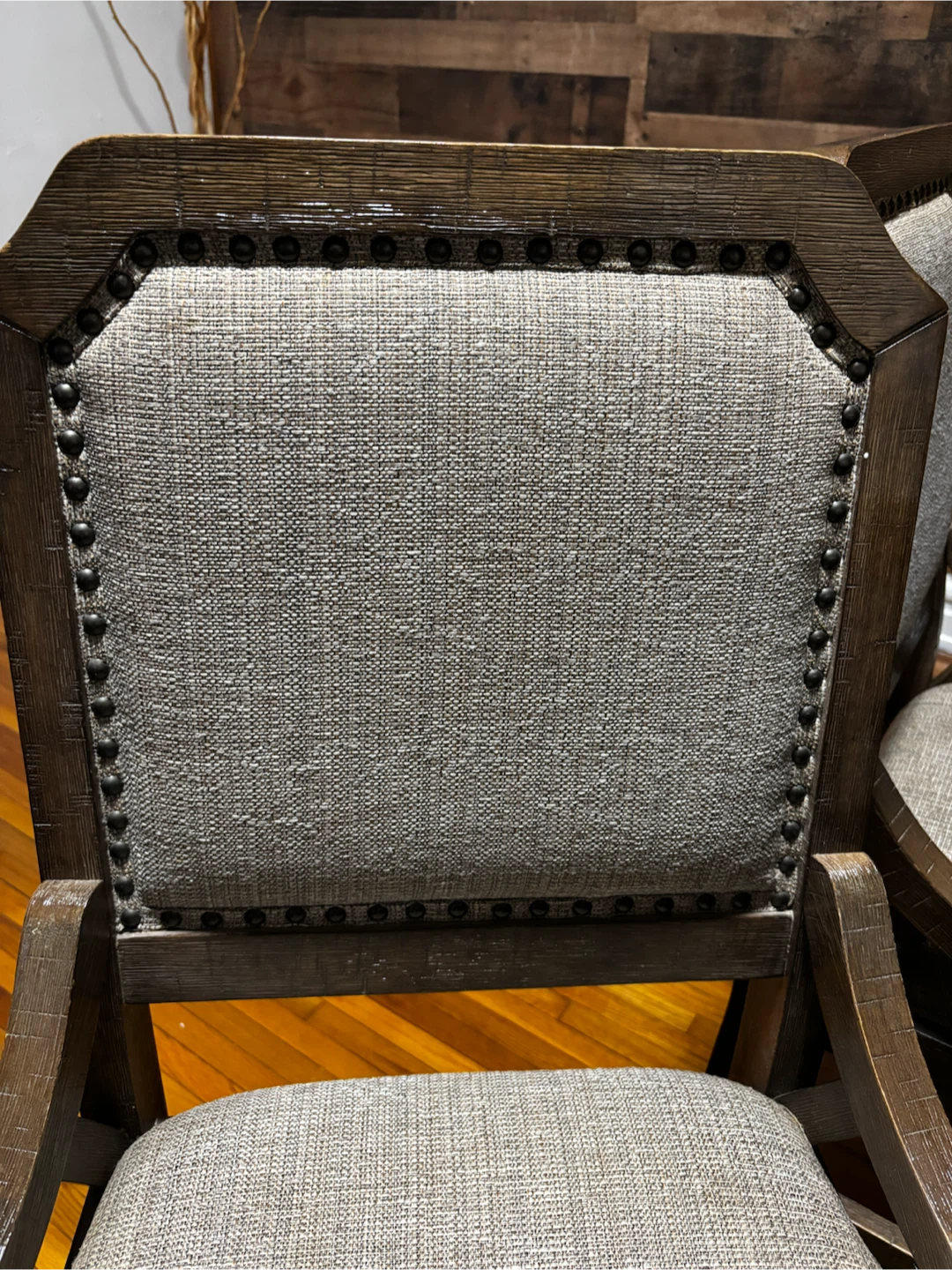 Rustic Dining Room Table and Chair Set - photo 4