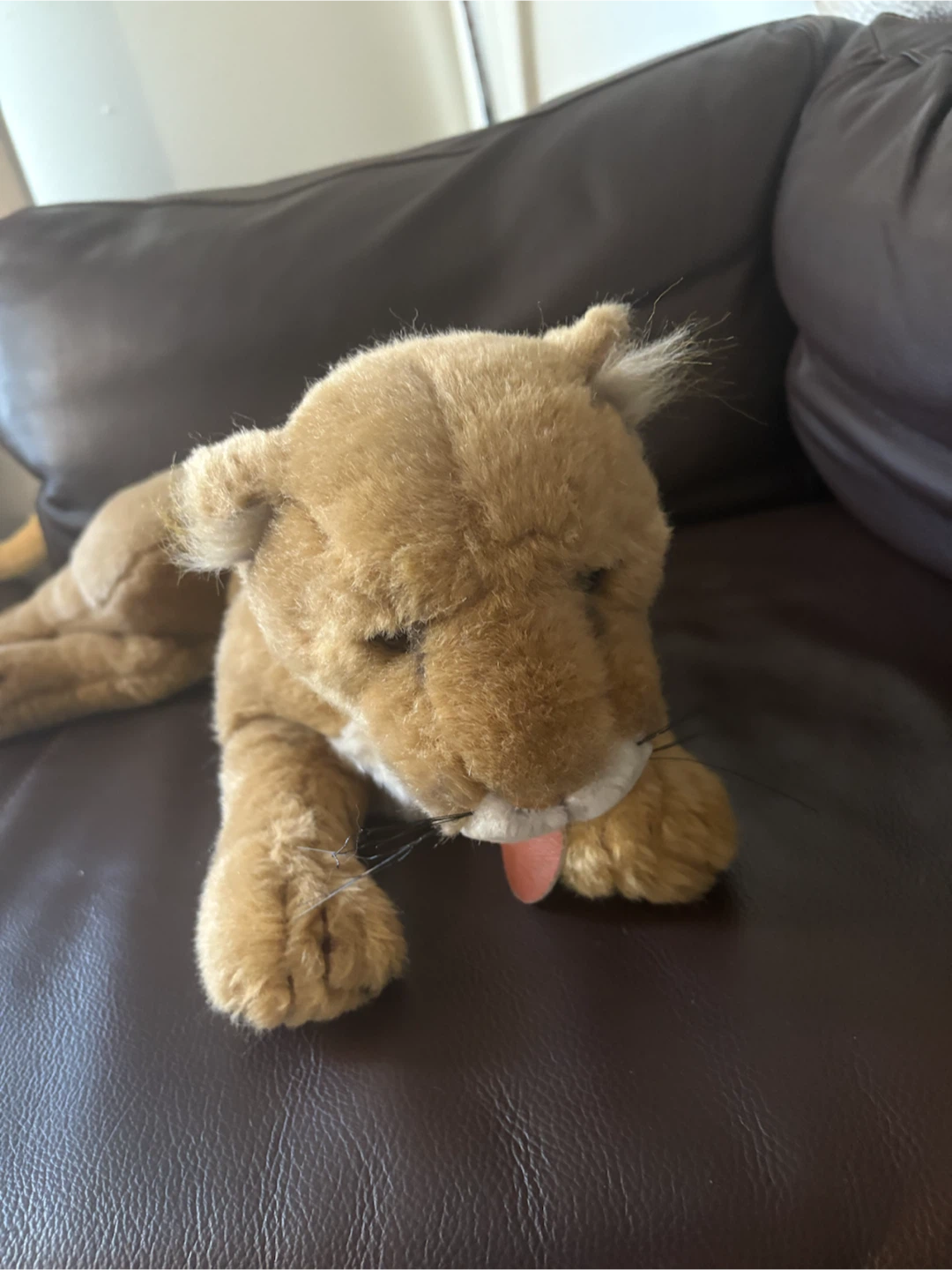 Vintage 1988 Geoffrey Inc Lion Plush
