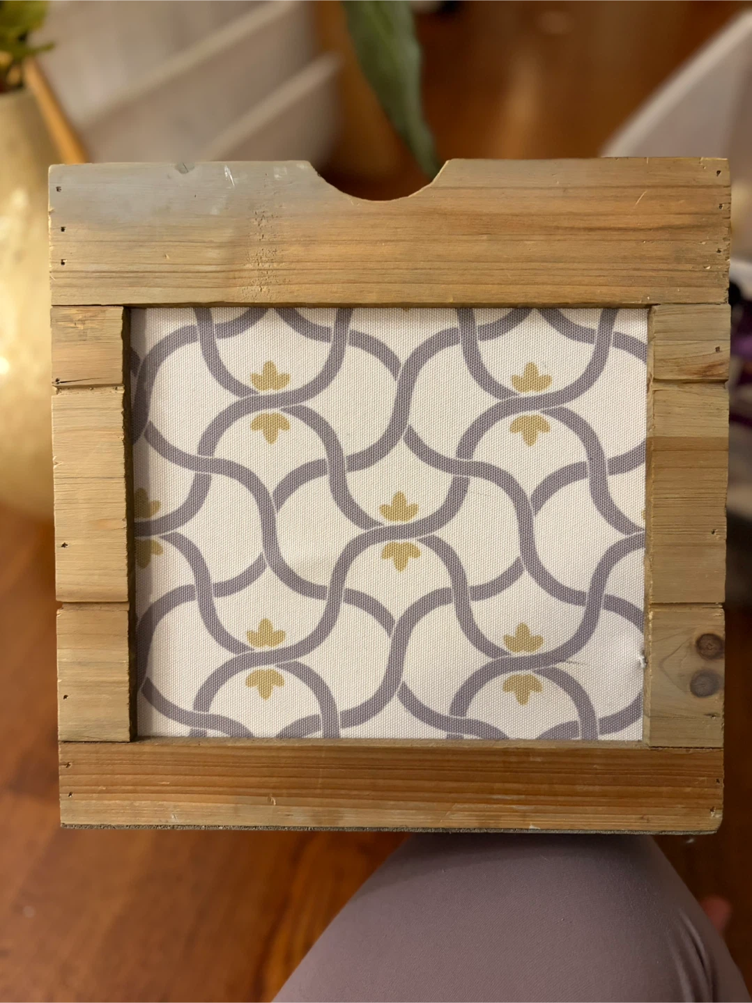 Decorative Wooden Storage Crate