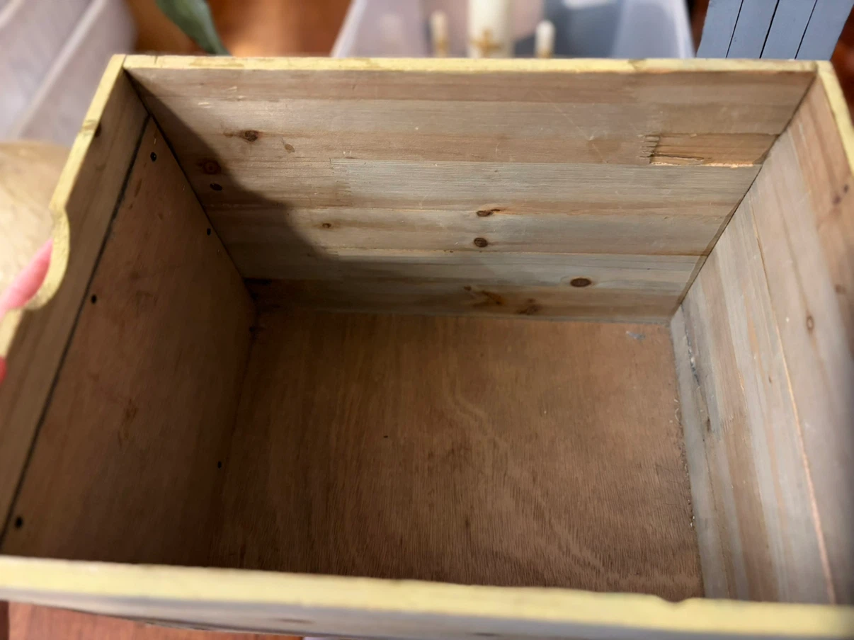 Decorative Wooden Storage Crate - photo 2