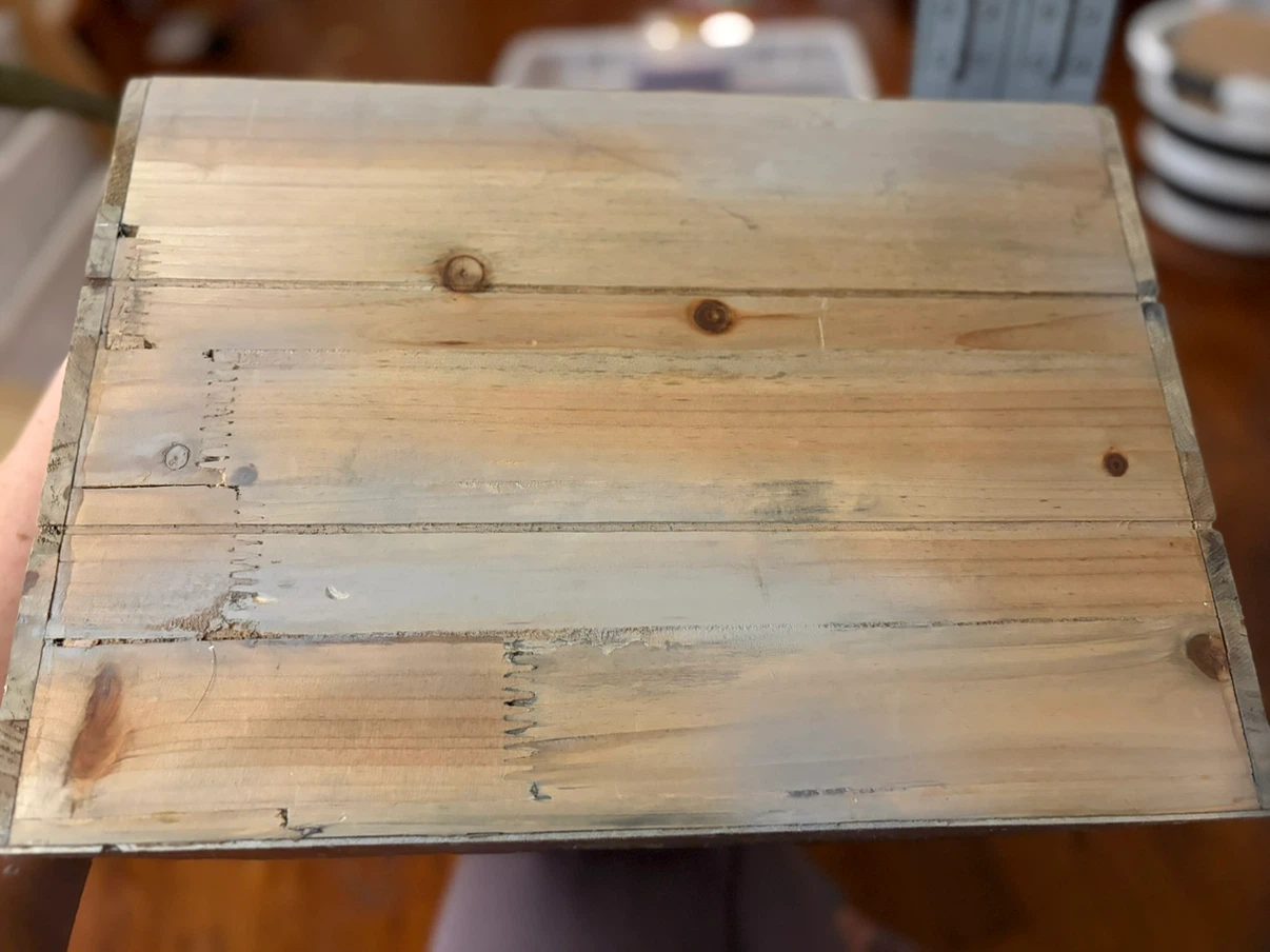 Decorative Wooden Storage Crate - photo 3