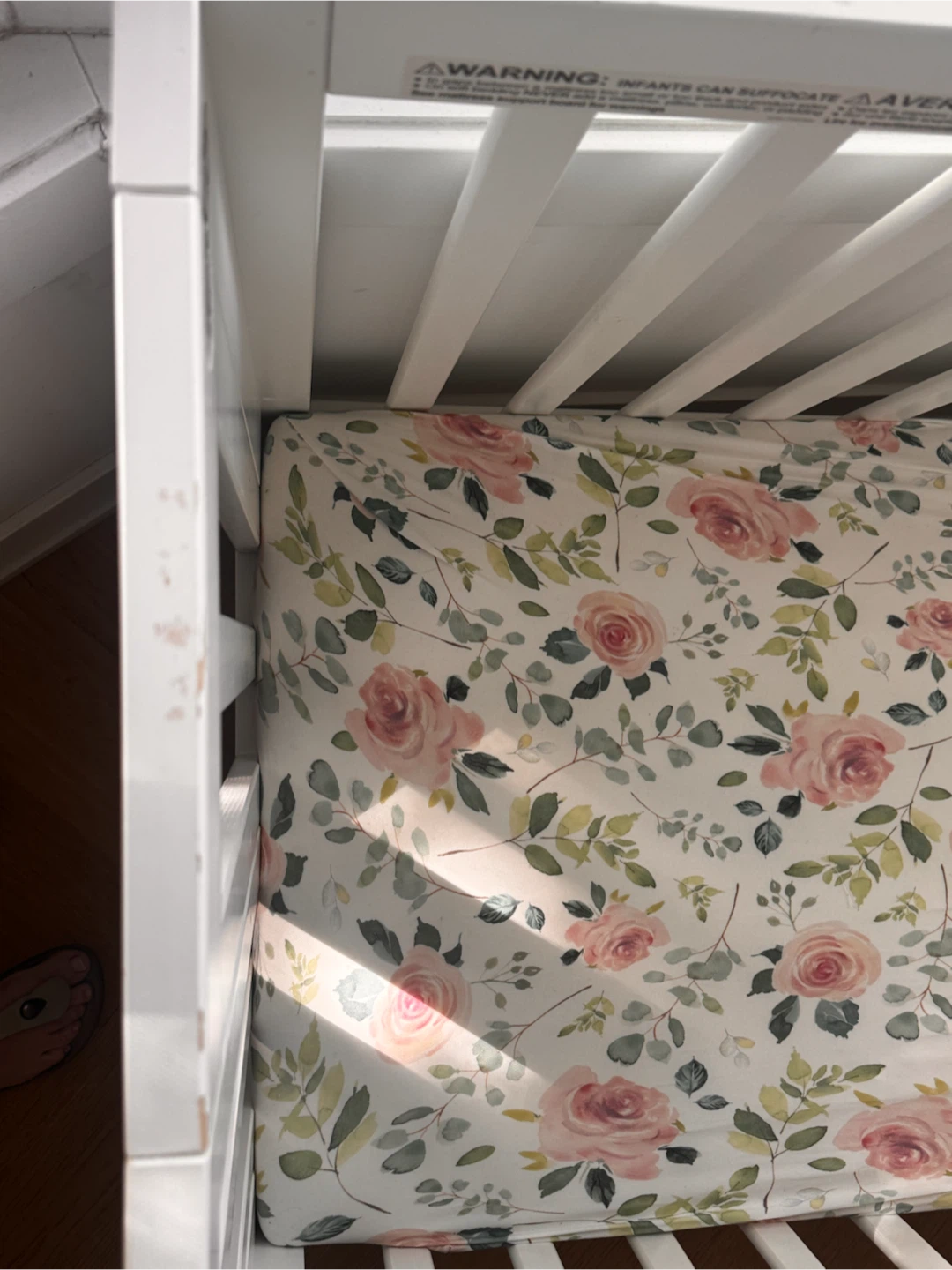 White Foldable Baby Crib-Babyletto - photo 3