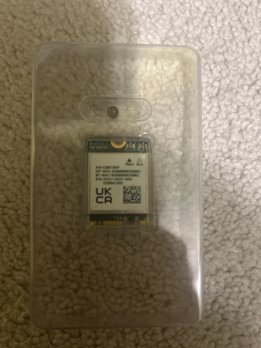 MediaTek MT7902 802.11ax PCIe wireless network adapter