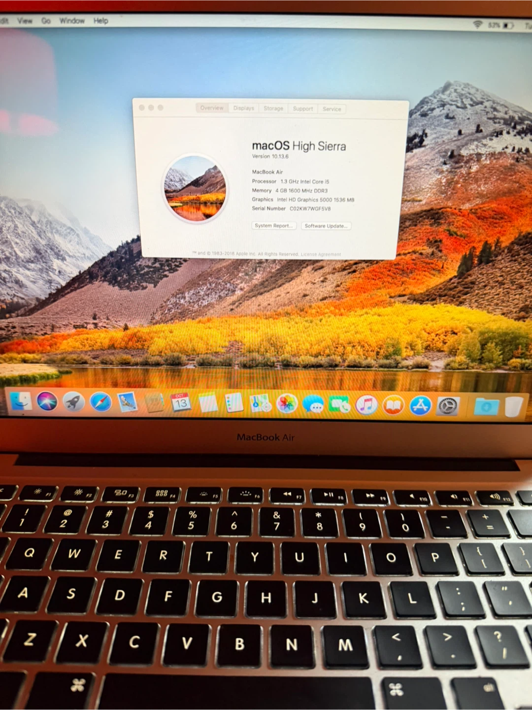 Apple MacBook Air 1.3GHz Intel Core i5