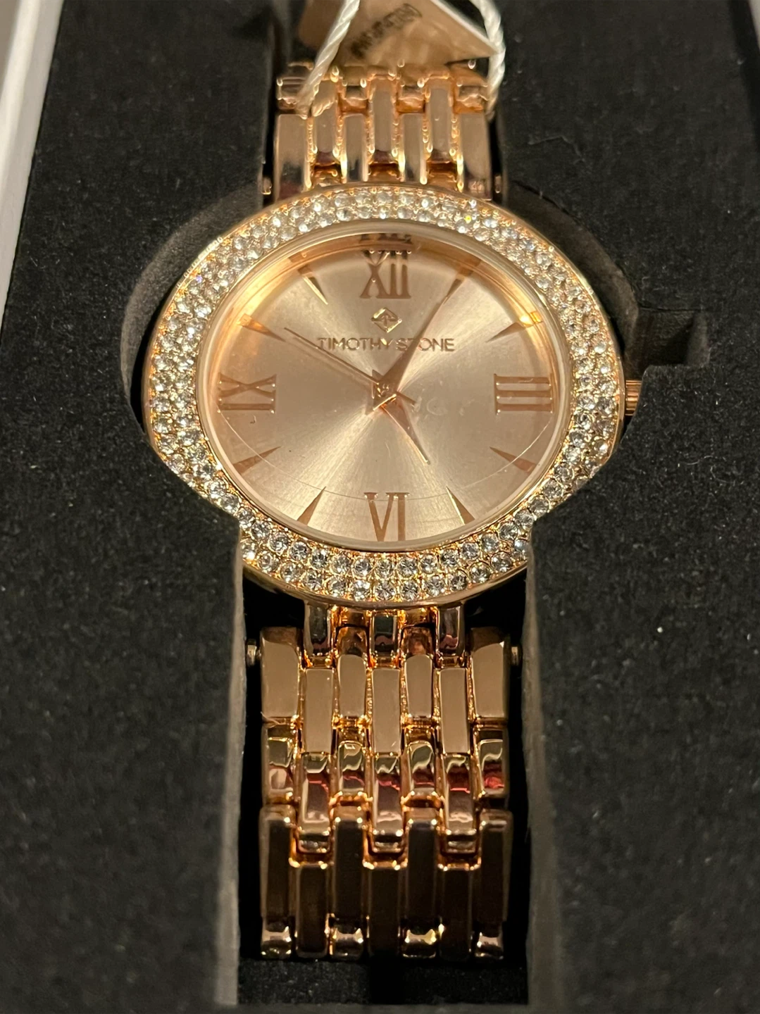 Timothy Stone Burst Rose Gold-Tone Watch - photo 2