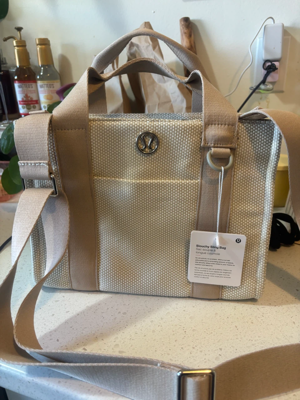 Lululemon double tone Tote