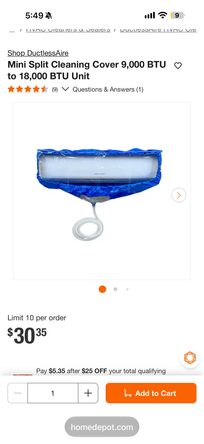 Air Conditioning Cleaning Cover - photo 2
