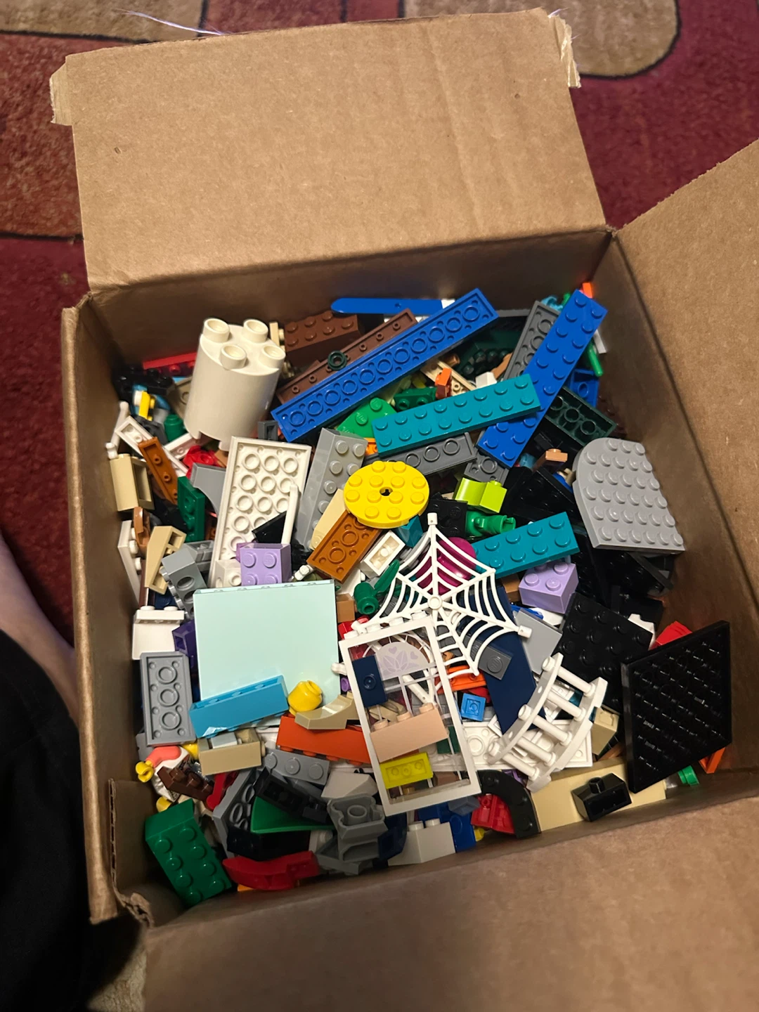 Legos Assorted Building Bricks in Box