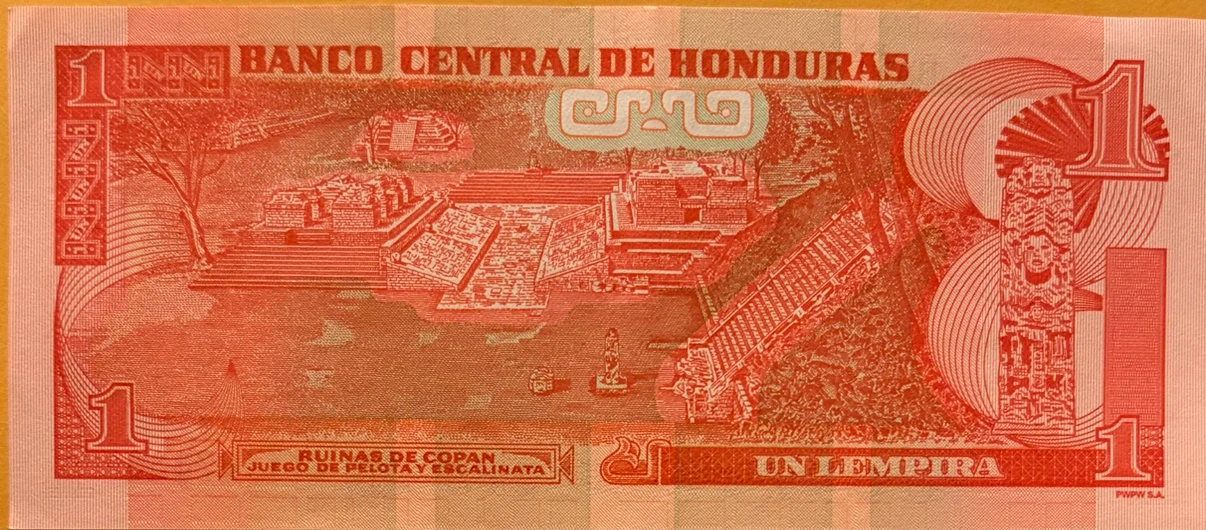 1 Lempira Honduras Banknote - photo 2