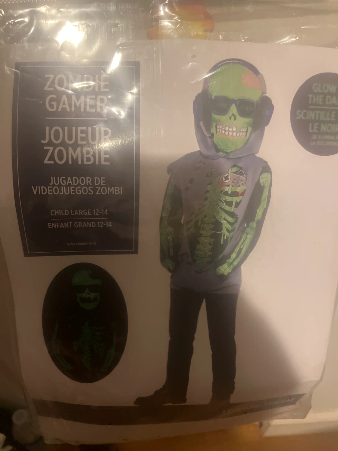 Zombie Gamer Child Costume
