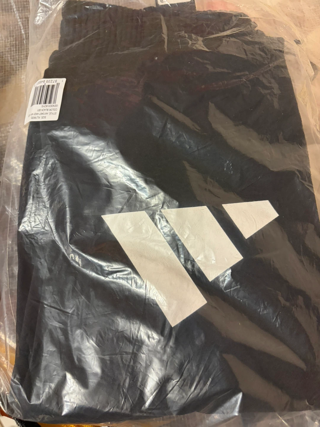 Adidas ESS FLC Big Logo Jogger Boys Black XL(18/20)