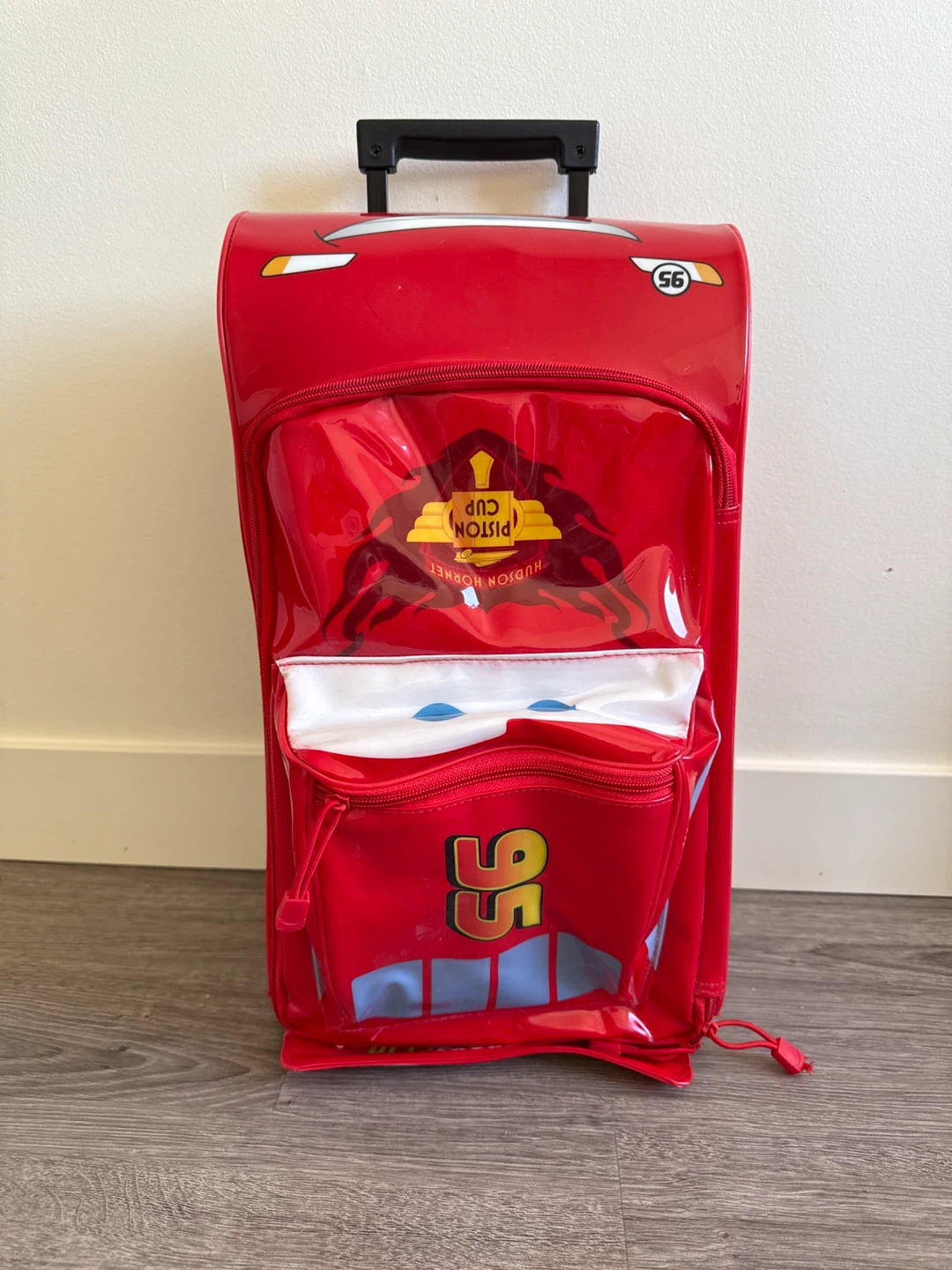Disney Pixar Cars Lightning McQueen Rolling Suitcase
