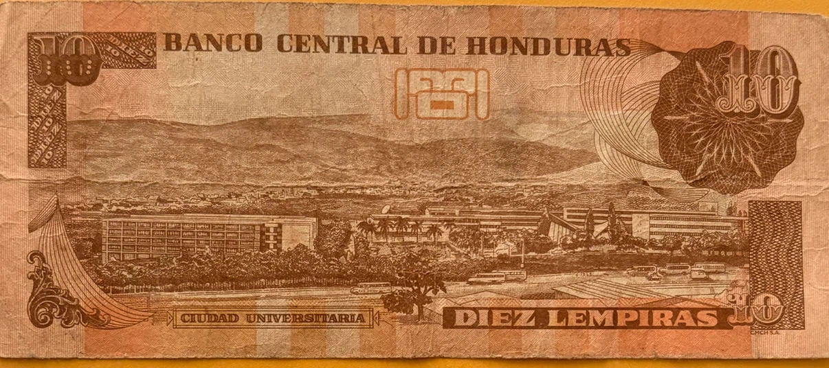 Honduras 10 Lempira Banknote - photo 2