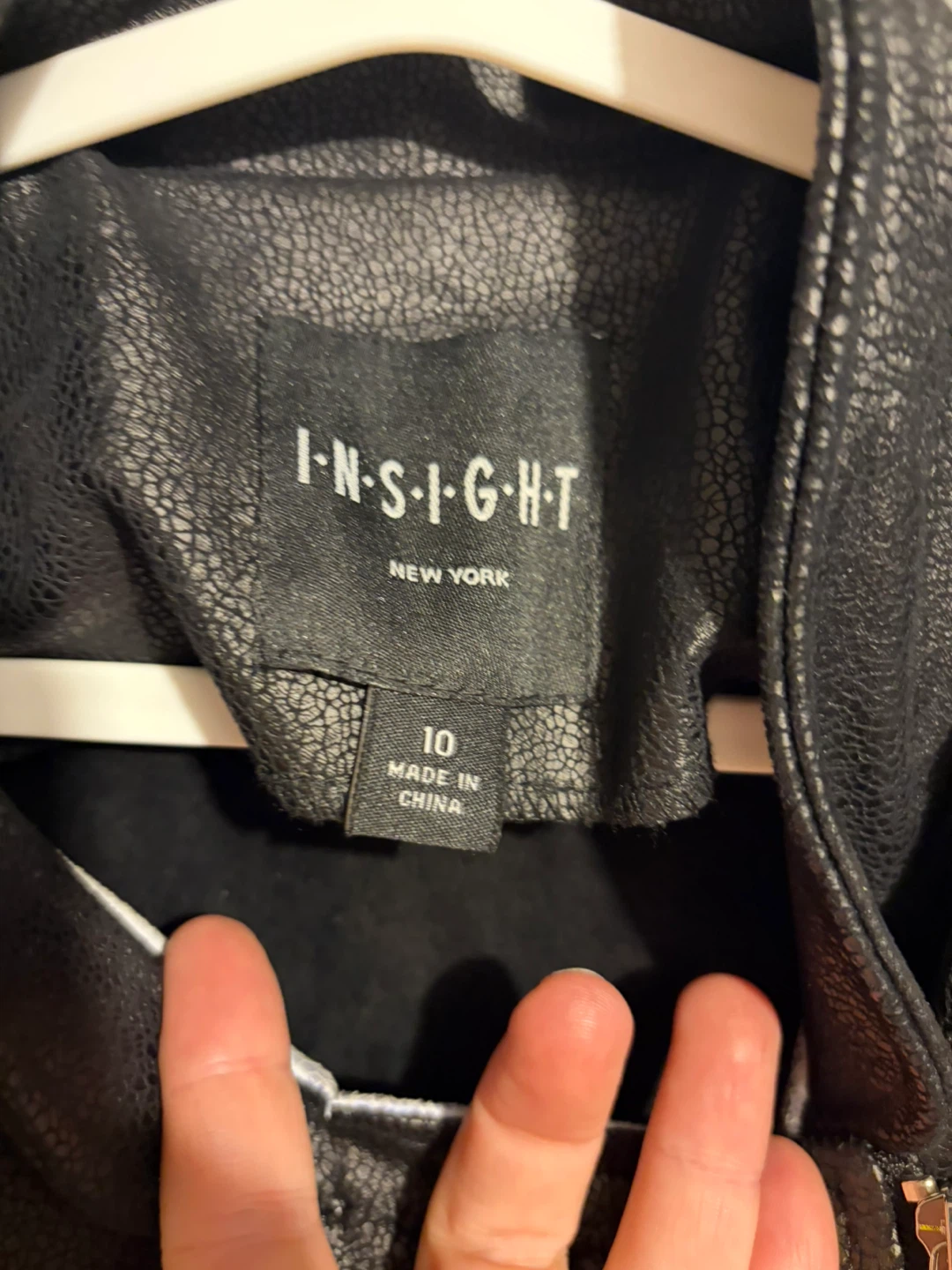 Insight New York Black Studded Jacket - photo 2
