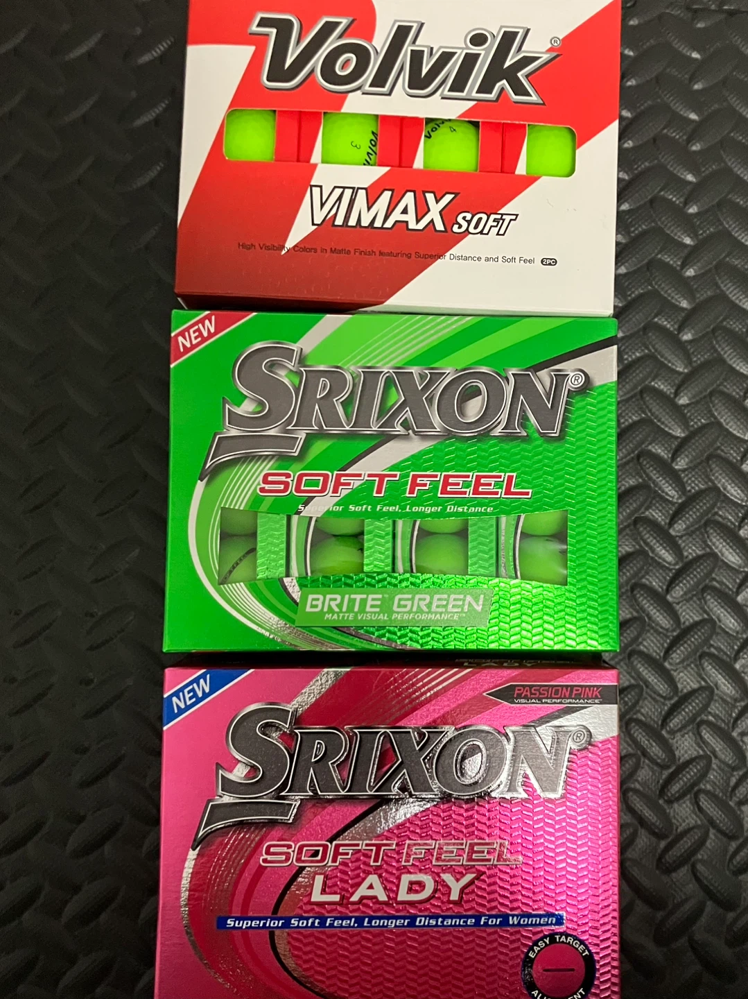 Assorted Srixon and Volvik Golf Balls